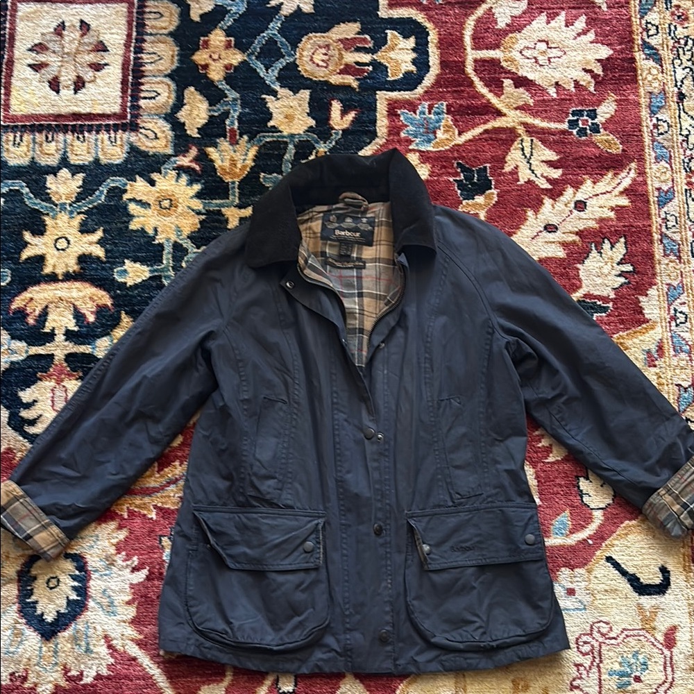 Women's Barbour Jacket Navy